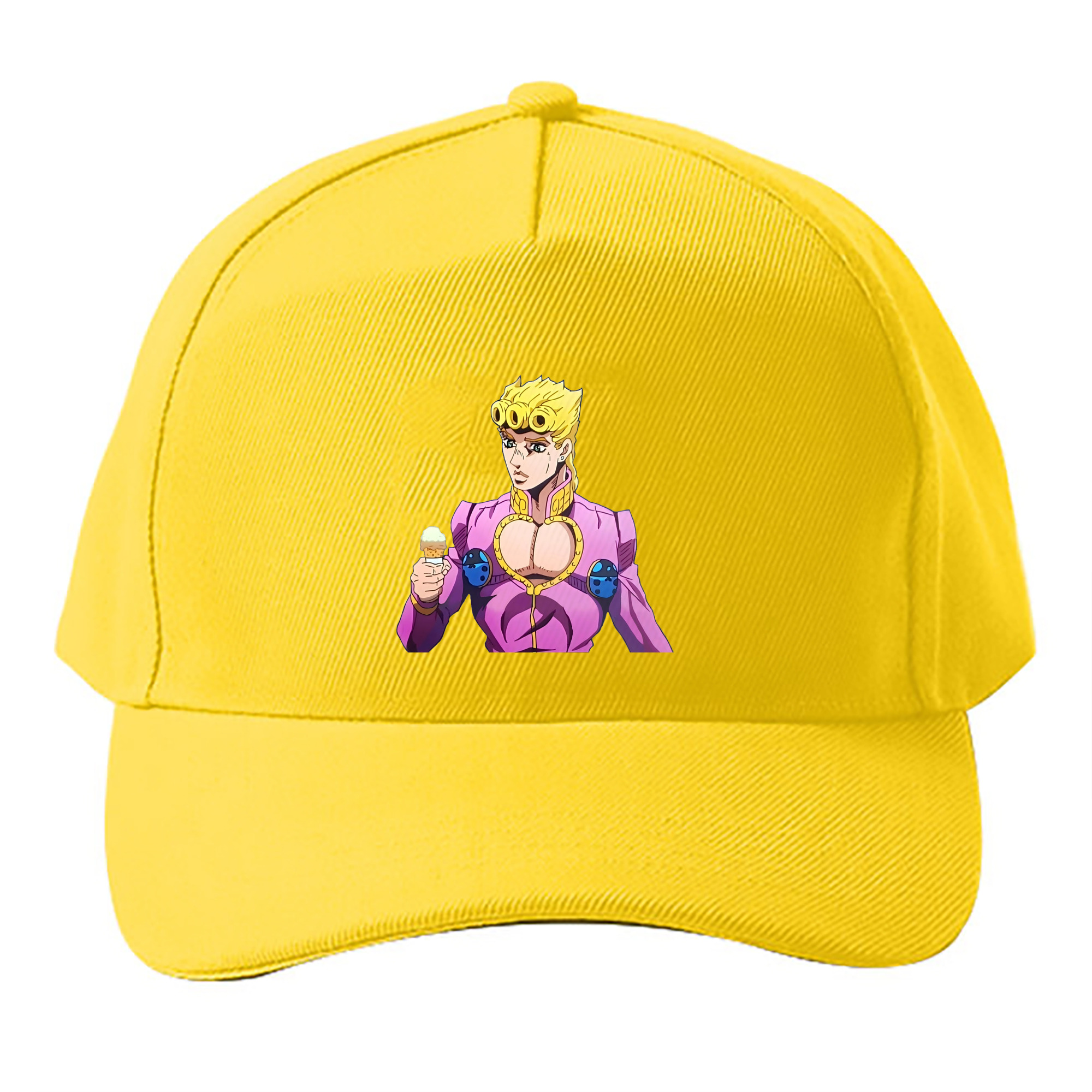 （画像用） ジョジョの奇妙な冒険 ジョルノ?ジョバァーナ JoJo's Bizarre Adventure Giorno Giovanna ベースボールキャップ 綿100％ 男女兼用 帽子 スポーツ